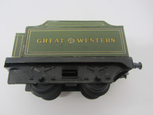 Bing Gauge 0 4-Wheeled Great Western Tender