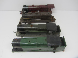 4 Hornby Gauge 0 Locomotive Bodies