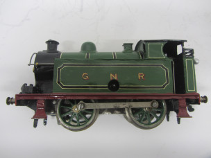 Bassett-Lowke Gauge 0 C/W 0-4-0 GNR  Tank Locomotive