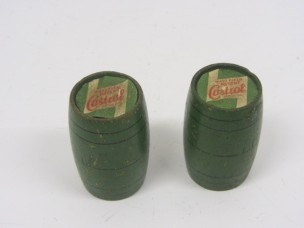 2 Hornby Gauge 0 "Castrol" Barrels