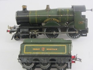 Hornby Gauge 0 C/W No2 Special GW "County of Bedford" Locomotive and Tender
