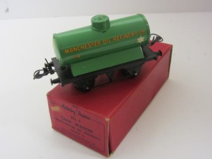 Postwar Hornby Gauge 0 "Manchester Oil Refinery" Tank Wagon Boxed