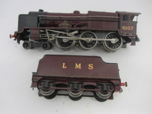 Bassett-Lowke Gauge 0 12v DC LMS 4-6-0 Royal Scot Locomotive and Tender