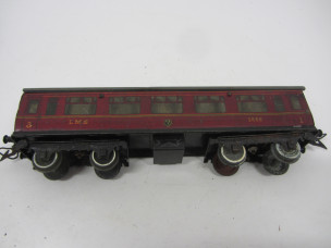Hornby Gauge 0 LMS No2 Corridor 1st/3rd Bogie Coach