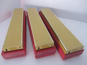3 Replica Hornby Gauge 0 Island Platform Extensions Boxed