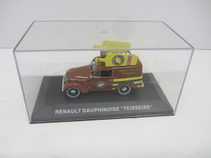 Renault Dauphinoise "Teisseire" Diecast Van in Plastic Container
