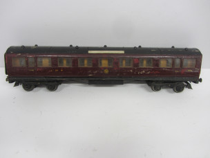 Bonds Gauge 0 LMS Wood Construction Bogie Coach