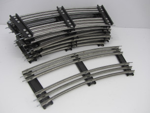 12 Alan Middleton Replica Hornby Gauge 0 Double Electric Curved Rails