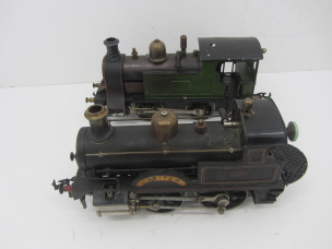 2 Early Gauge One Live Steam Locomotives