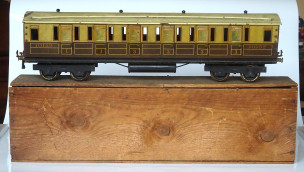 Bowman Gauge 0 GW Bogie Coach Boxed