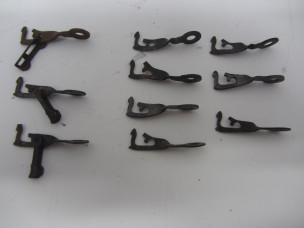 Early Hornby Gauge 0 Couplings.