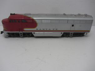 Rivarossi Gauge 0 12v DC 2-rail Santa FE Locomotive