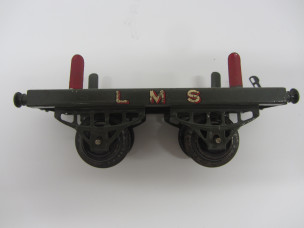 Early Hornby Gauge 0 LMS No1 Timber Wagon