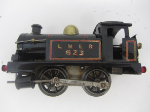 Early Hornby Gauge 0 C/W LNER No1 Tank Locomotive 623