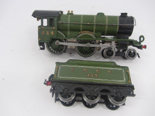 Early Hornby Gauge 0 C/W "Yorkshire" Locomotive and Tender