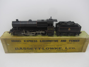 Bassett-Lowke Gauge 0 Live Steam BR 2-6-0 Mogul Locomotive and Tender Boxed