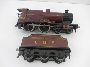 Bassett-Lowke Gauge 0 C/W LMS 4-4-0 Compound Locomotive and Tender 1082