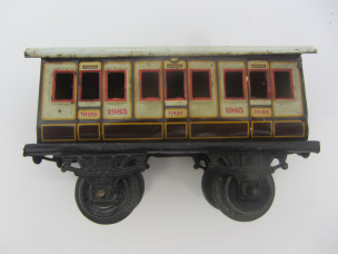 Bing Gauge 0 12cm LNWR 1st/3rd Passenger Coach 1985